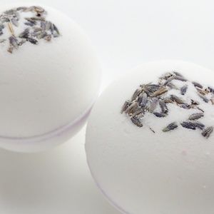 Lavender bath bombs